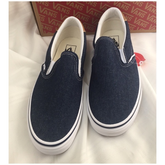 vans slip on 59 denim